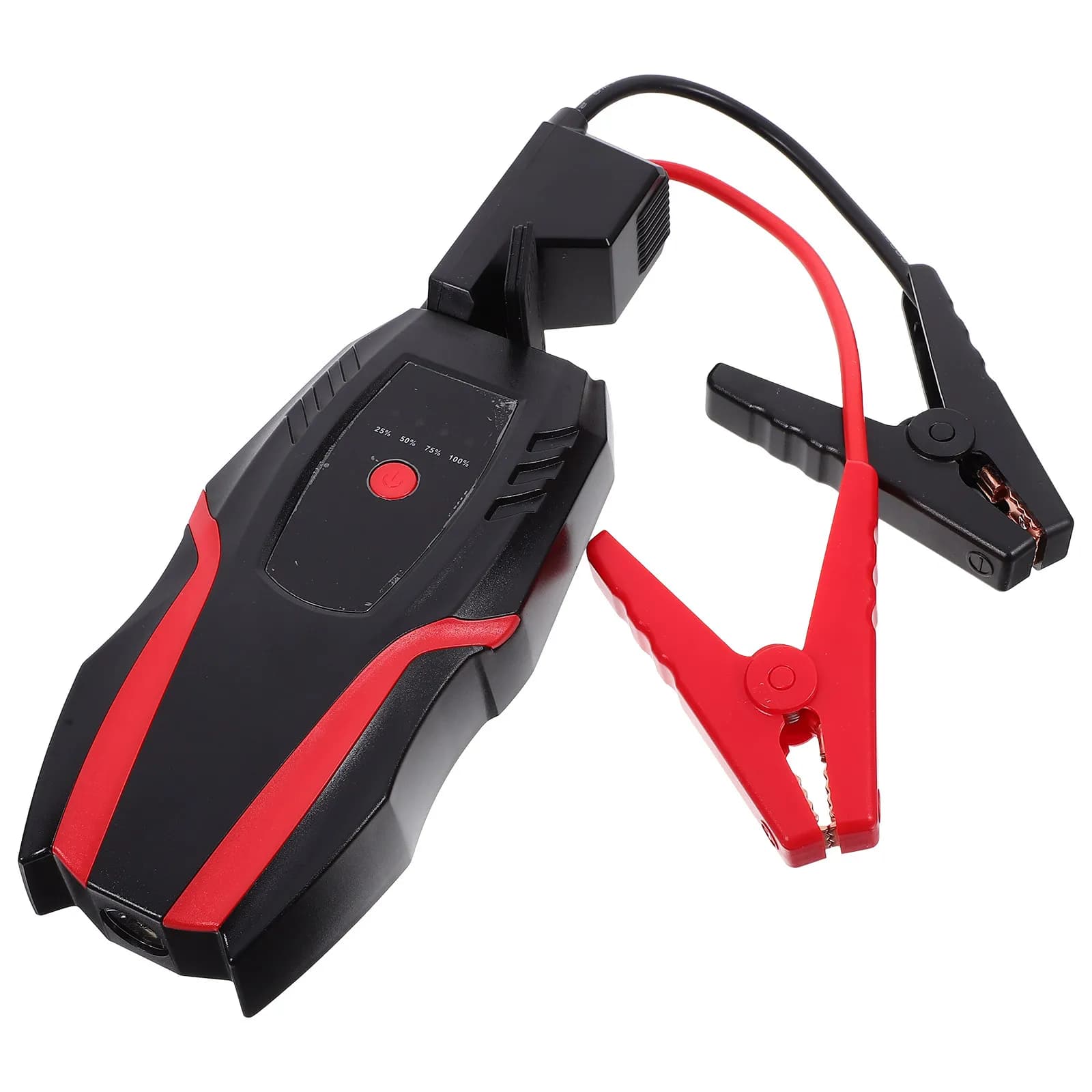 Avviatore d'Emergenza Portatile per Auto 12V, Power Bank per Veicoli, Uso Esterno, Torcia LED, Ricarica Rapida per Automobili