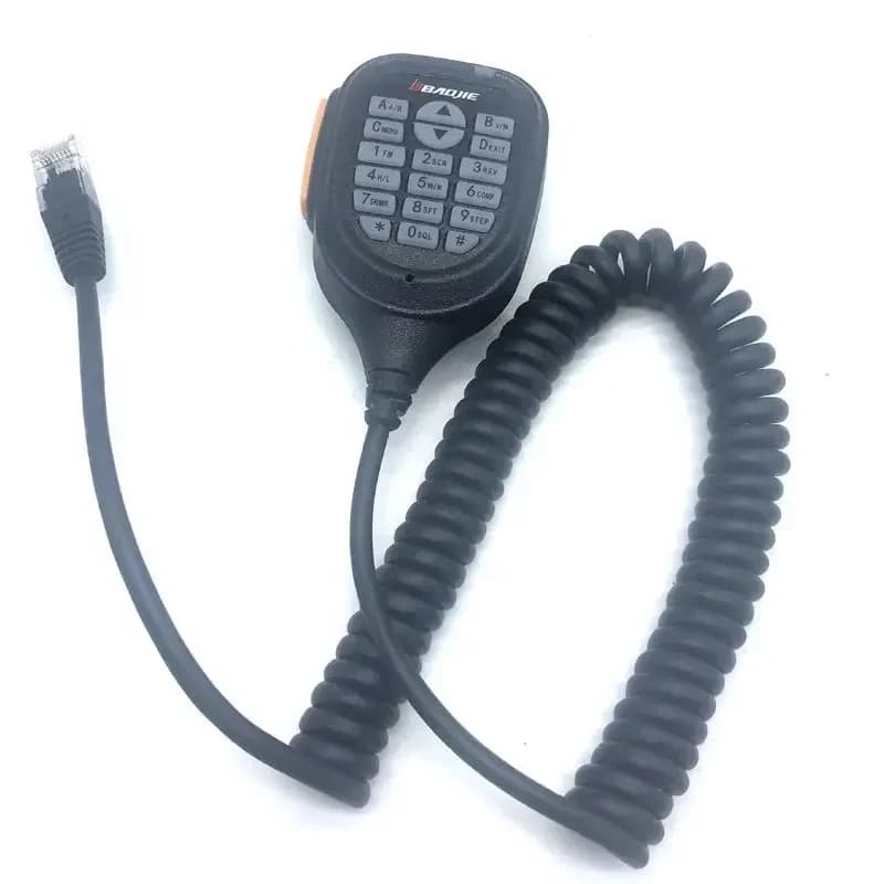 Originale BJ-218 BJ-318 PTT Mic Microfono Seapker Compatibile con Zastone Z218 25W Ad Lungo Raggio Auto Mobile CB Radio Walkie Talkie