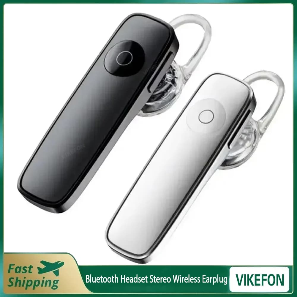 2025 Bluetooth Headset Stereo Wireless Ear Caps Noise reduction Unilateral Headset Tws Portable M165 4.0 Sports Games