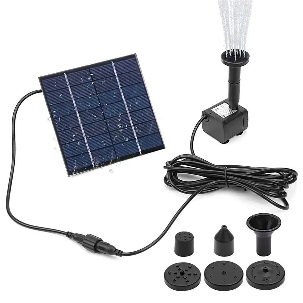 1.4W Mini Solar Fountain Pump Power Panel Kit pannello solare pompa dell'acqua per giardino piscina fontana d'acqua Indoor Bird Bath Outdoor