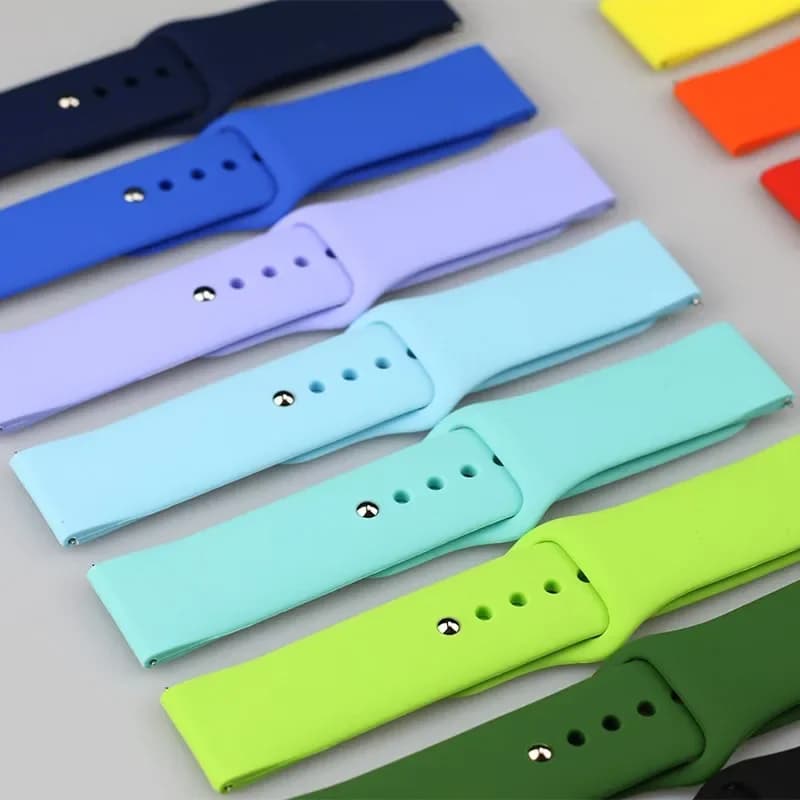 Cinturino sportivo per Amazfit GTS-GTR-4-3-2-2e-Mini-Pro-stratos 2 3 Bracciale in silicone per Amazfit bip-U-S-3-pro 20mm 22mm cinturino