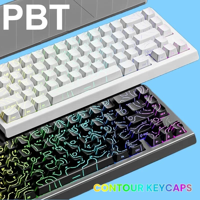 PBT Contour KM98: perfect for magnetic keyboards Attack Shark X68HE, MCHOSE ACE60/ACE68 and other cherry height