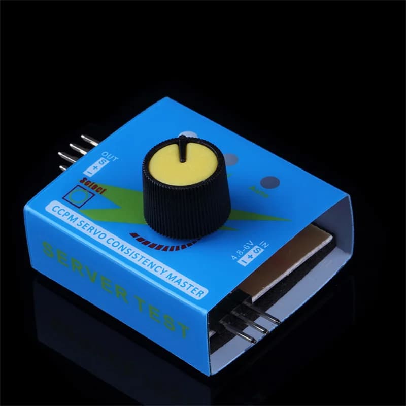 ROVMAKER Multi Servo Tester 3CH ECS Consistenza Regolatore di Velocità Canali di Alimentazione CCPM Meter Per Rc Drone Auto Barca Modelli di Aerei