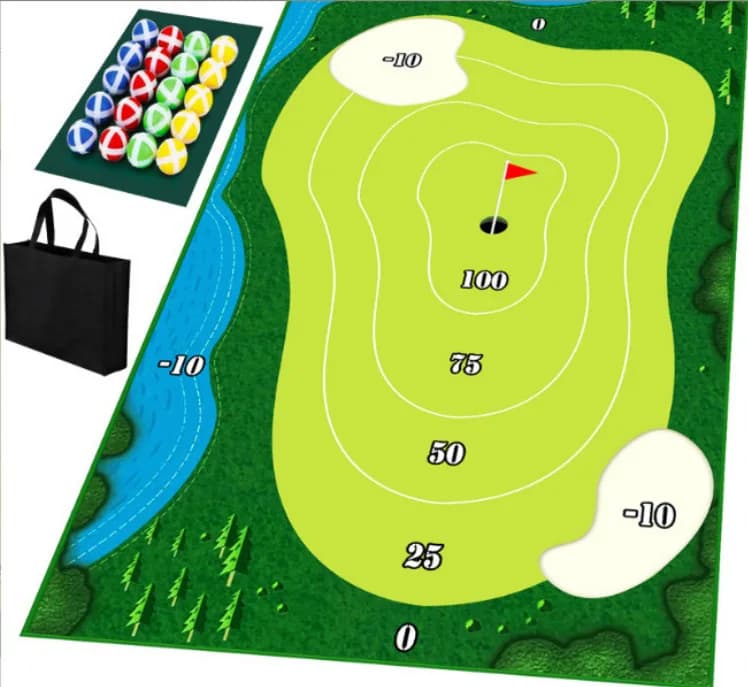 Leisure Golf Game Set Golf Ball Mat The Casual Golf Game Set Indoor Golf Training