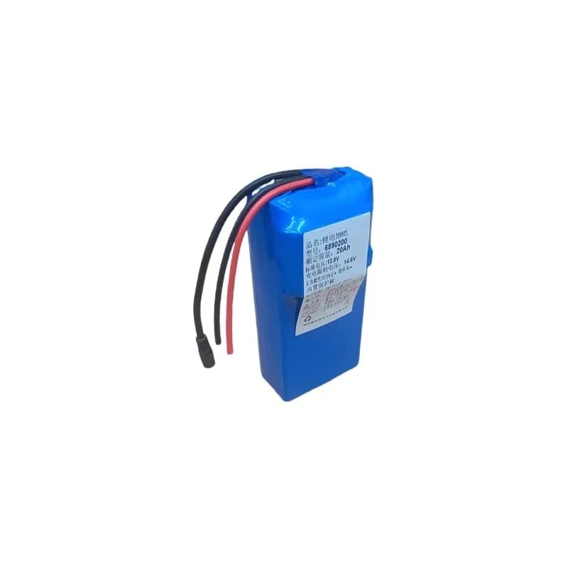 Batteria al litio ferro fosfato da 13,8 V 20000 mAh alimentatore esterno inverter radio con scheda di protezione 14,6 V