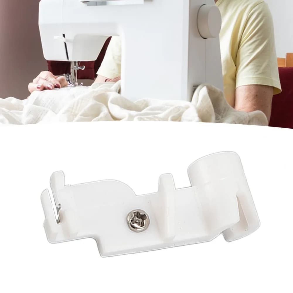 Plastic Needle Threader Plate Metal Multifunctional Automatic Needle Threader White Easy Installation