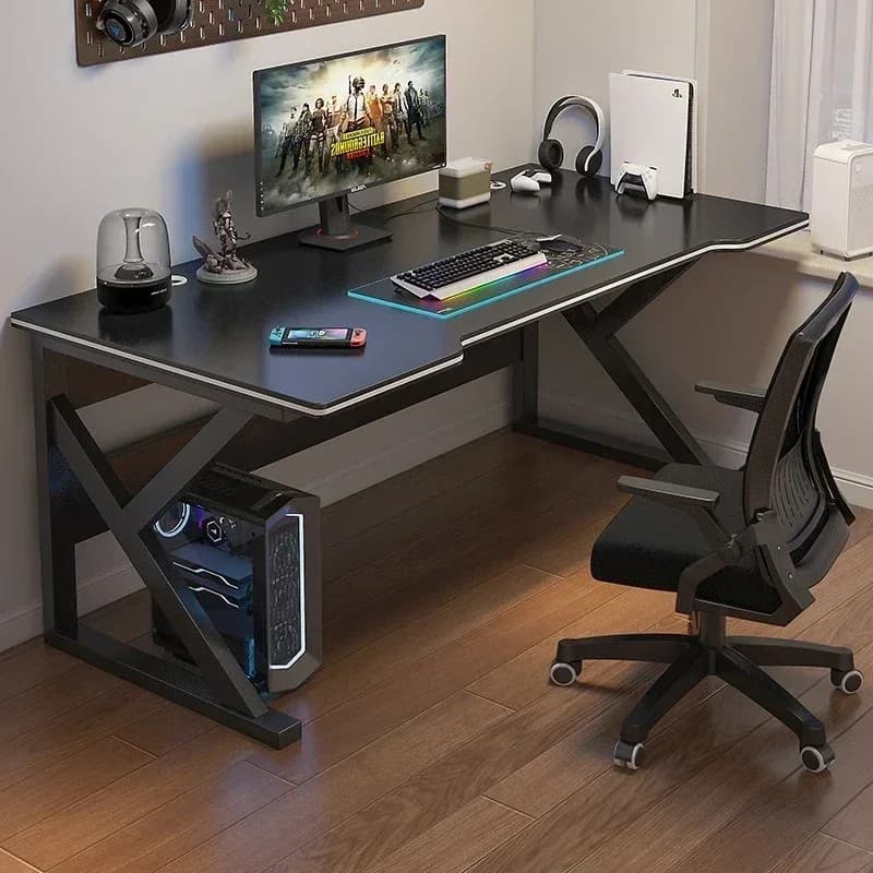 Stable Household Goods Computer Desk, Home Desk, Student Learning Desk, Simple Gaming Desk E-sports Desk, Workbench, Office Desk
