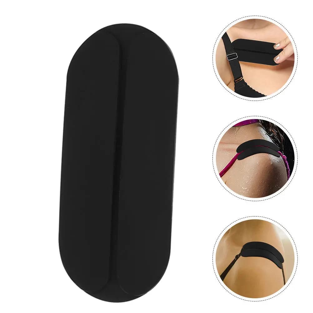 10pcs Silicone Shoulder Pads Non Slip Bra Strap Cushions Reusable Invisible Comfortable Safe Anti Slip Silicon Gel Underwear