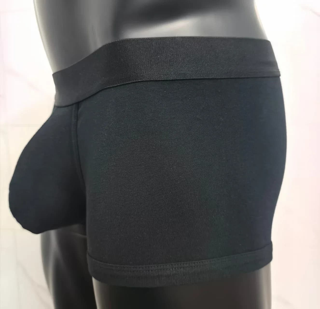 2026 New Classic Mens Boxer Briefs with Large Pocket Cotton Breathable Soft Sexy Underwear for Mens Comfortable Pouch Underpants