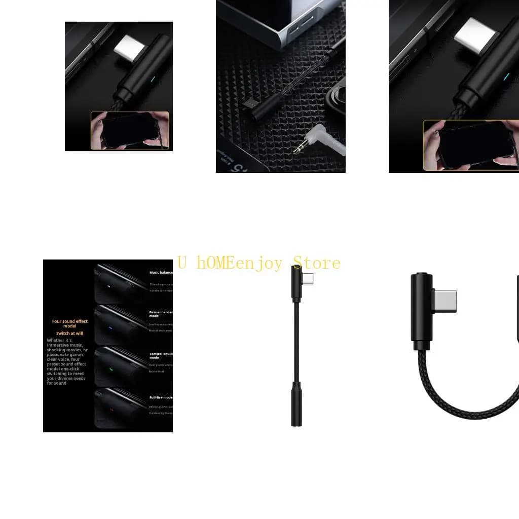 B0KF Gaming Sound Enhancer With 105dB SNRs And Detachable 3.5Mm For Smartphones