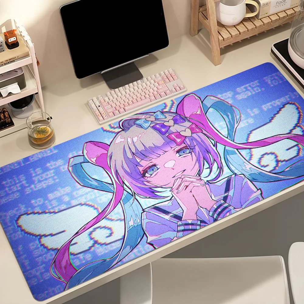 Needy Streamer Overload Mouse Pad Non-slip Thickened MousePad Student Gaming Cushion Large Writing Lockedge Office