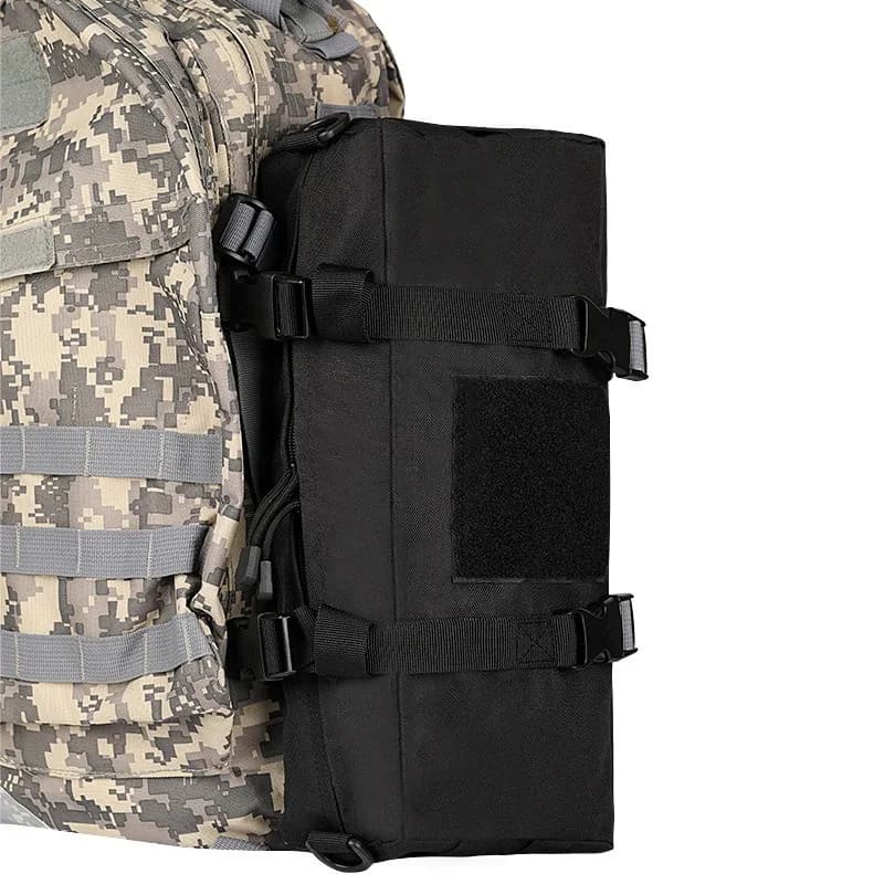 Borsa da campo tattica mimetica - Custodia da caccia MOLLE con stoccaggio di pronto soccorso, organizer portatile per attrezzatura da esterno per kit di sopravvivenza