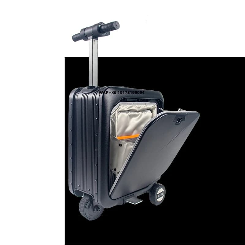 Valigia Elettrica Intelligente per Viaggi d'Affari 360 ° Ruote con ricarica USB stile sportivo