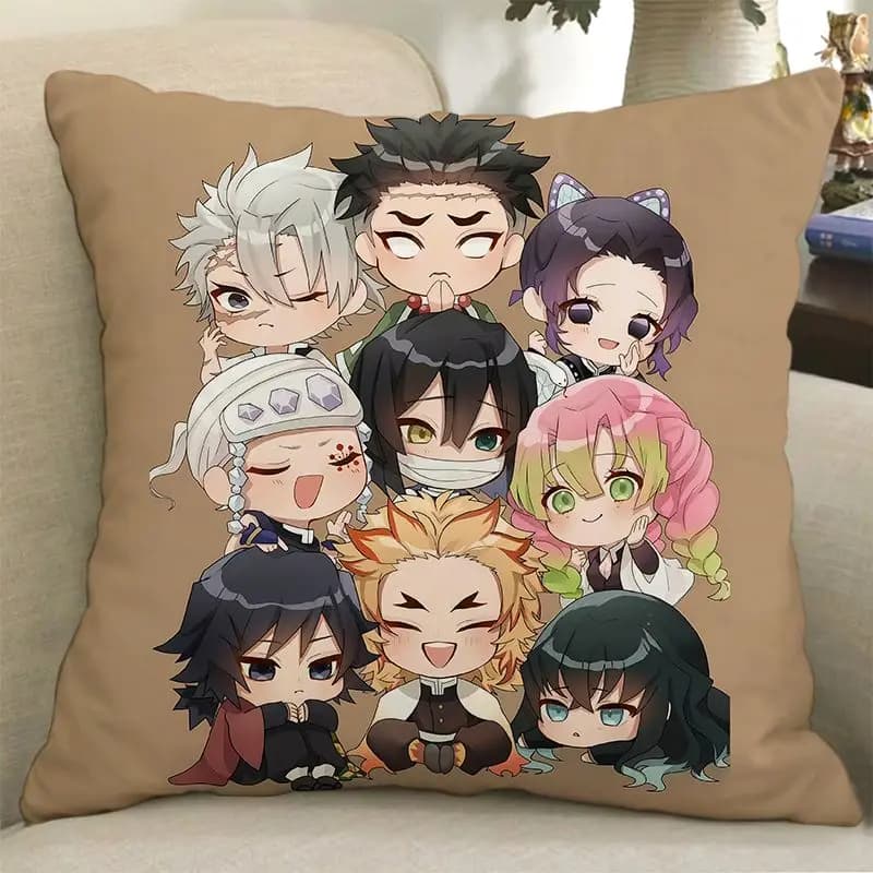 Kimetsu No Yaiba Pillow Tokitou Muichirou Peripheral Cushion Anime Cute Portable Comfortable Fashion Decoration High End Gifts