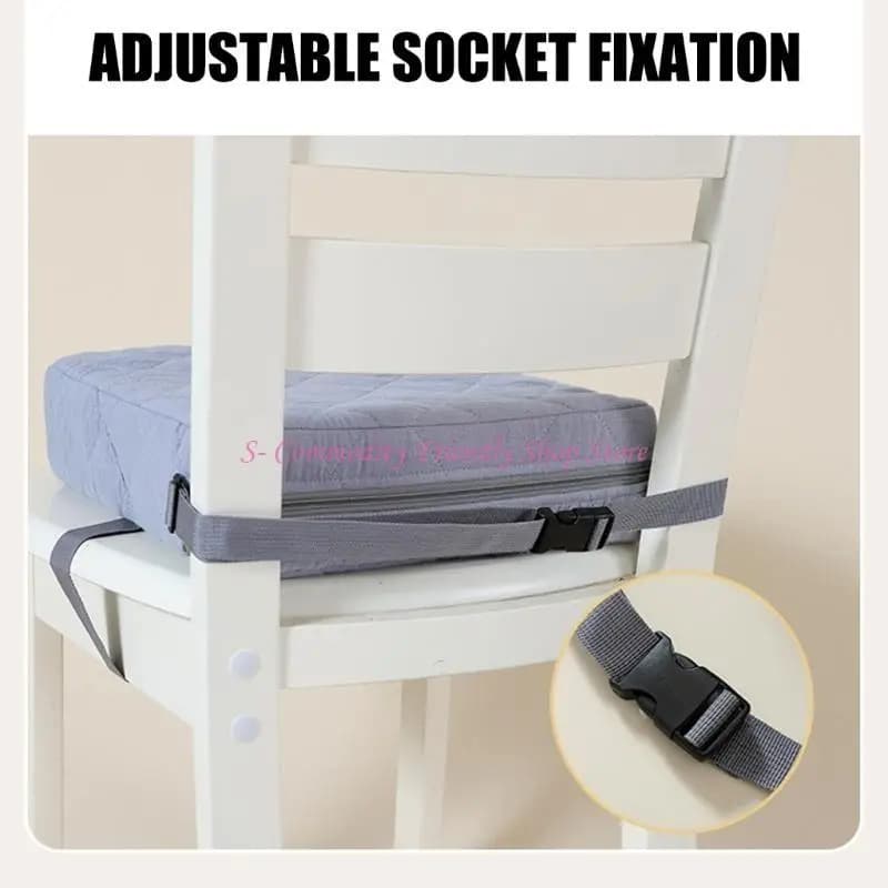 85AE 8 Thickness Baby Pad for Dining Table Buckles Safe Fixing Strap Tied for Kids High chair