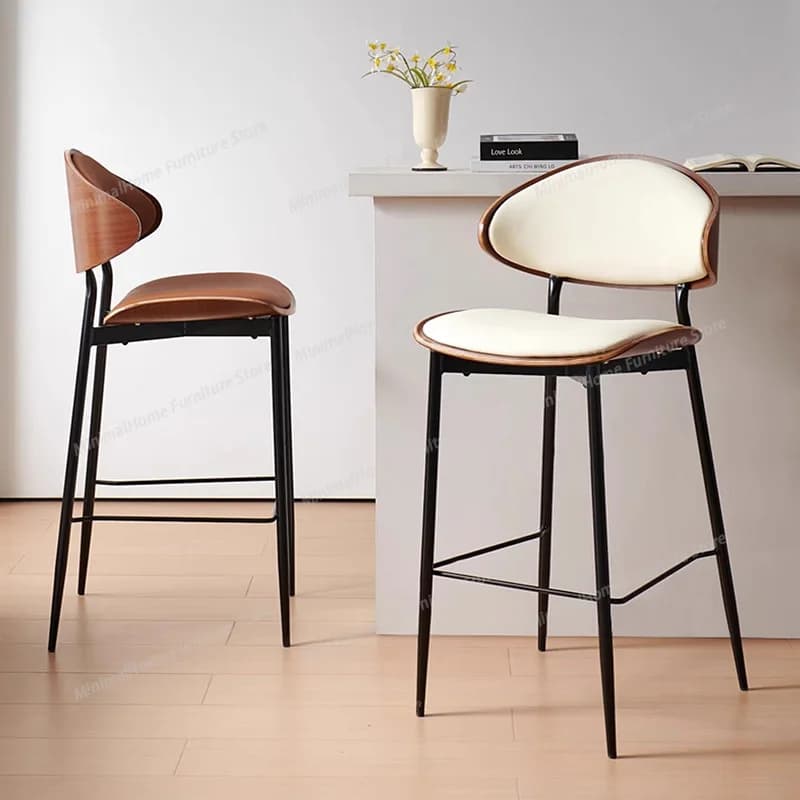 Sedie da bar nordiche da gaming, sedie da bar moderne e confortevoli per soggiorno, sedie da bar di design, sedie da bar estetiche da spiaggia, mobili per la casa