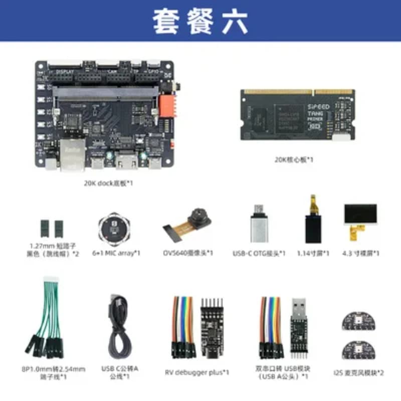 Scheda di sviluppo FPGA Primer 20K con porta Lut4, Pmod e docking station per sistemi RISC-V e incorporati