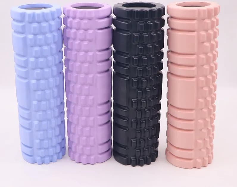 Solid EVA Foam Roller shaped as a wolf tooth 30x10cm, Mini Stick for Balance, Fitness Column for Pilates Yoga, for Pilates Yoga Gympromot