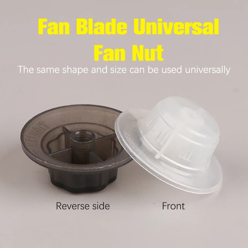 2Pcs Fan Fixing Nut Universal Fixing Nut For Electric Fan Electric Fan Fan Blade Fixing Nut