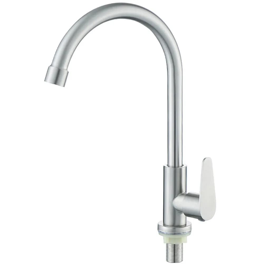 Rubinetto da Cucina per Famiglie con Risparmio Energetico, Aeratore in Acciaio Inox 304, Effetto Bolla Morbida (Come da Immagine)