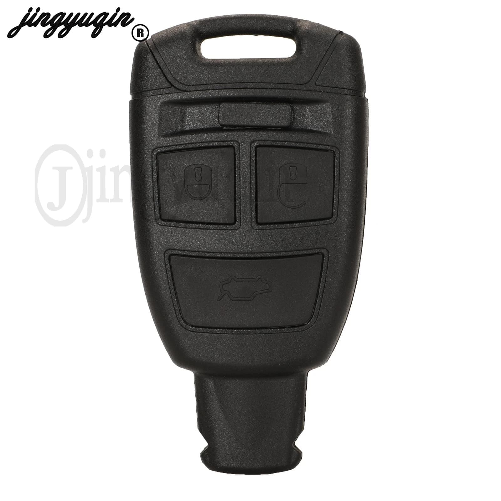 Jingyuqin 3 Bottoni Chiave A Distanza Dell'automobile Borsette Fob Per Fiat 500 Punto Croma Custodia Della Copertura Uncut Lama Accessori di Ricambio