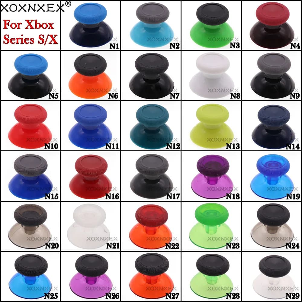 XOXNXEX 2 pezzi per Microsoft XBox One Series X S Controller 3d Analog Thumb Sticks Grip Joystick Cap ThumbSticks Cover