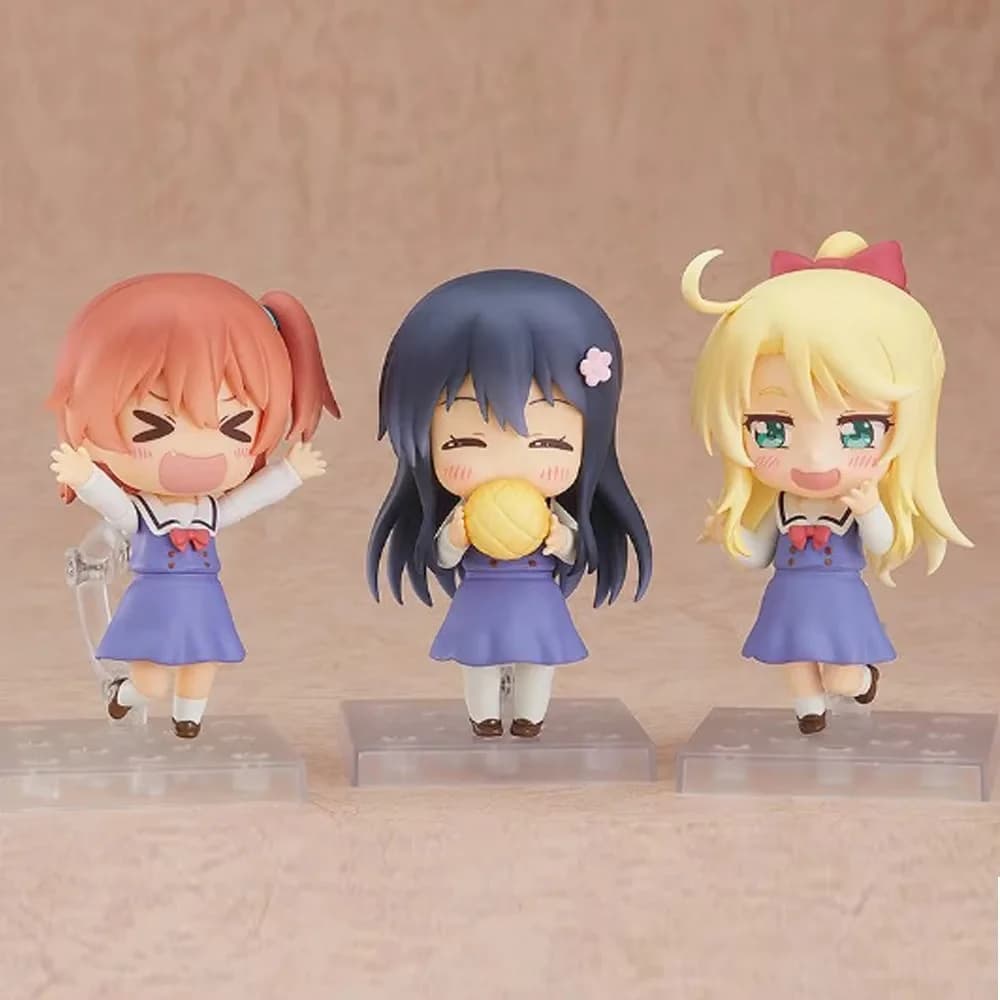 Action Figure Anime Generica An Angel Flew Down To Me in PVC - Hana Shirosaki, Hinata Hoshino, Noa Himesaka - Modellino da Collezione, Giocattolo, Regalo