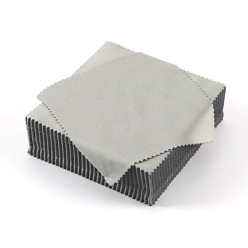 10/20/30PCS 5.12*5.12inch Eyeglasses Cleaning Cloth Needle Three Gray Brushed Eyeglasses Cloths Lens Wipes Fiber Goggle Cloths