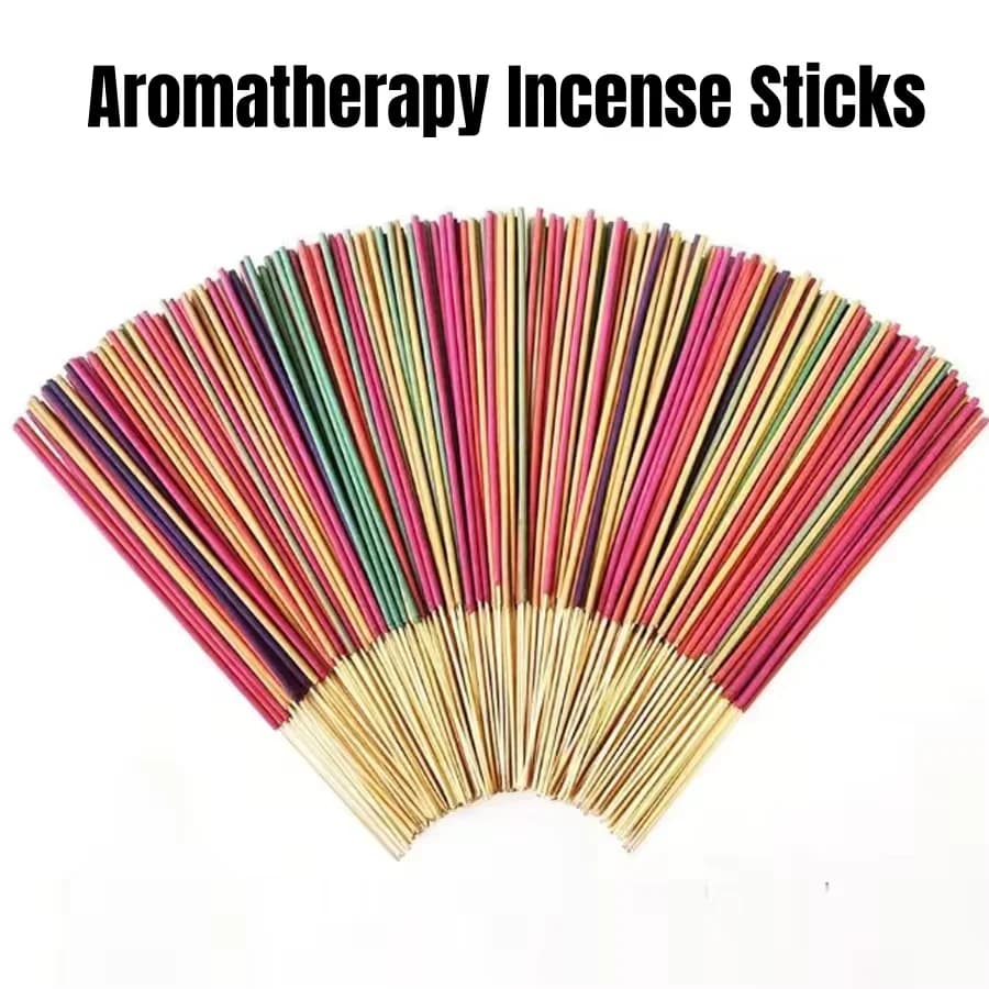 30/60/120 pezzi bastoncini di incenso per aromaterapia set misto fragranze naturali lavanda rosa oceano incenso stick per la meditazione yoga domestica