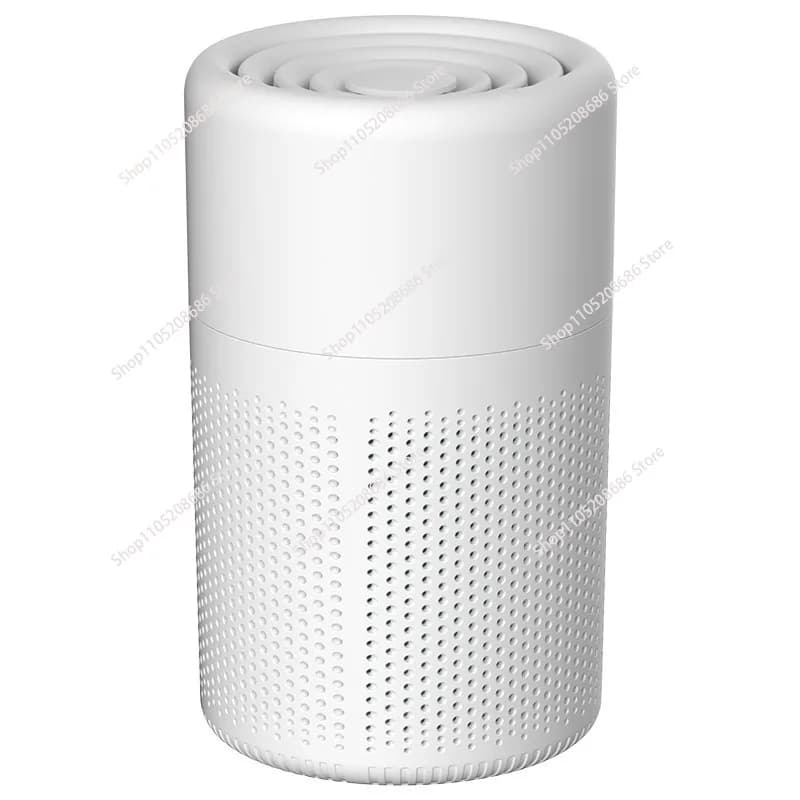Purificatore d'aria da tavolo piccolo e vuoto
