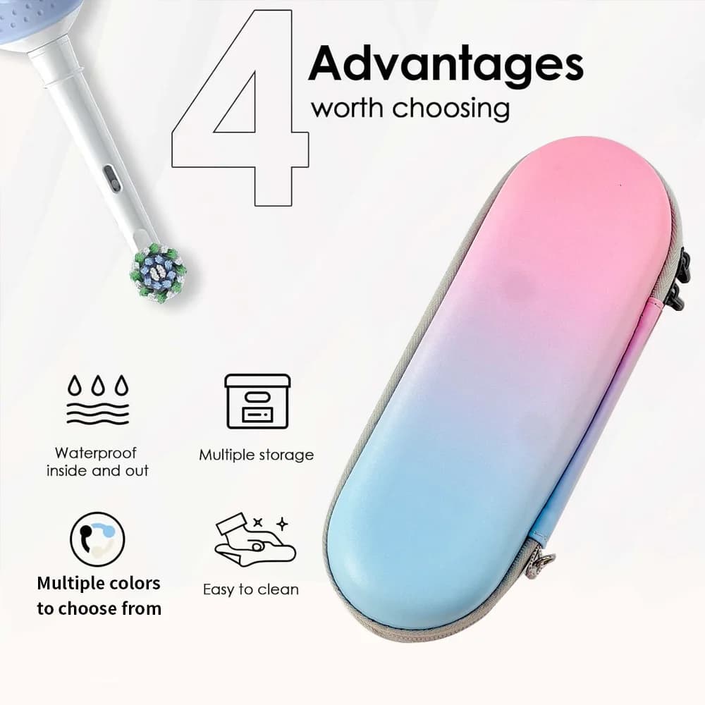 Electric toothbrush holder box, convenient case, suitable for storing various electrical brushes