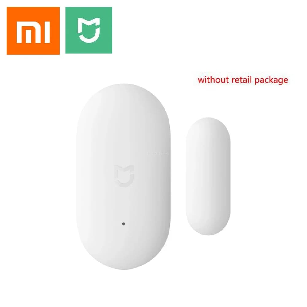 Sensore per Porte e Finestre Xiaomi Tascabile, Kit Casa Intelligente Xiaomi, Sistema di Allarme Compatibile con Gateway Mijia Mi Home App, Senza Confezione