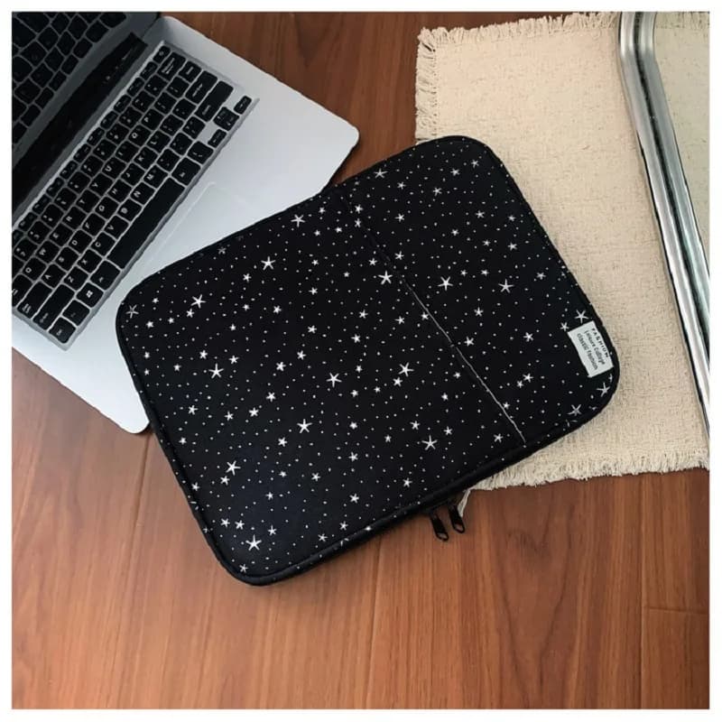Custodia Morbida per Tablet con Cielo Stellato, 9.7-11 Pollici, Borsa Portatile per Tablet, Custodia Antiurto per Laptop 13.3 14 Pollici