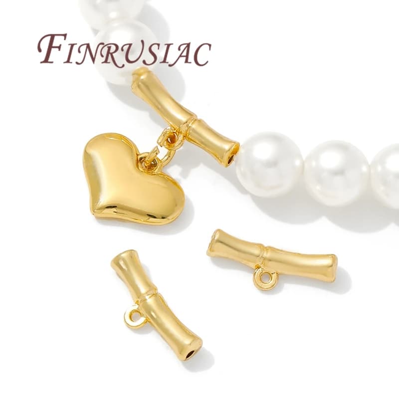 Supporti a tubo placcati oro 18 carati, distanziatori a tubo, supporti per ciondoli, supporti per gioielli, accessori fai da te per collane/bracciali