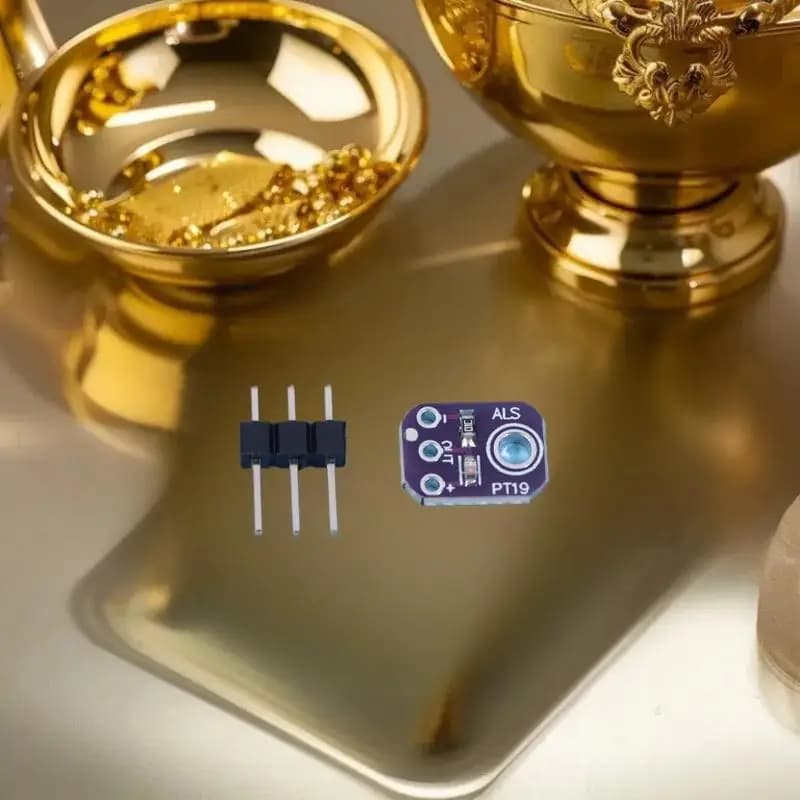 High performance ALS-PT19 light sensor; UV range and wide dynamic, comes in 1/2 pieces for Arduino