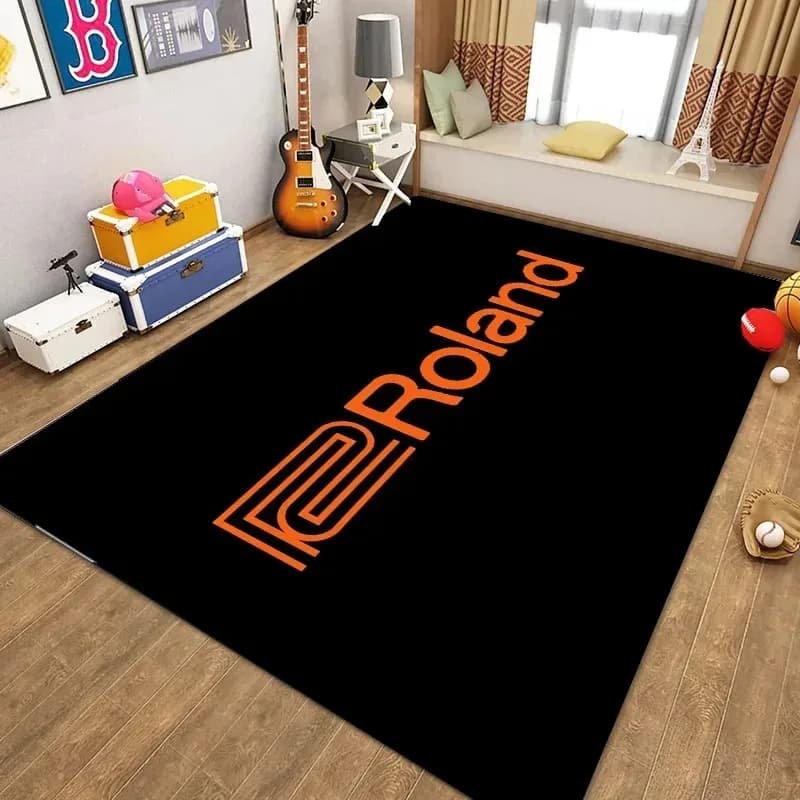 Roland Tappeto Tappetino per batteria insonorizzato Tappeto antiscivolo Tappeto da pavimento per coperta Basso rullante Palcoscenico musicale jazz elettronico