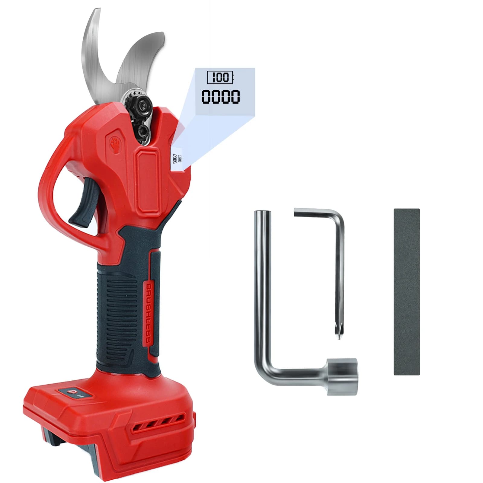 30 mm brushless electric shears for Milwaukee 18 V battery electric scissors Garden tool for cutting trees
