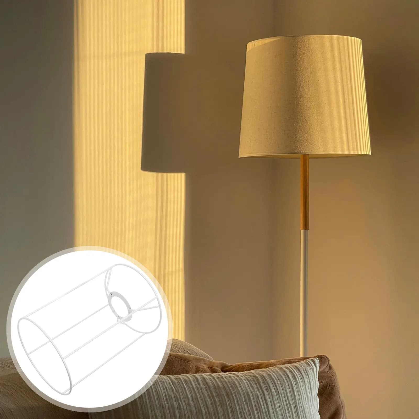 Sturdy Metal Diy Frame For Table Lamp Desk Lamp Pendant Light Chandelier Lampshade Making Frame Lampshade Brackets