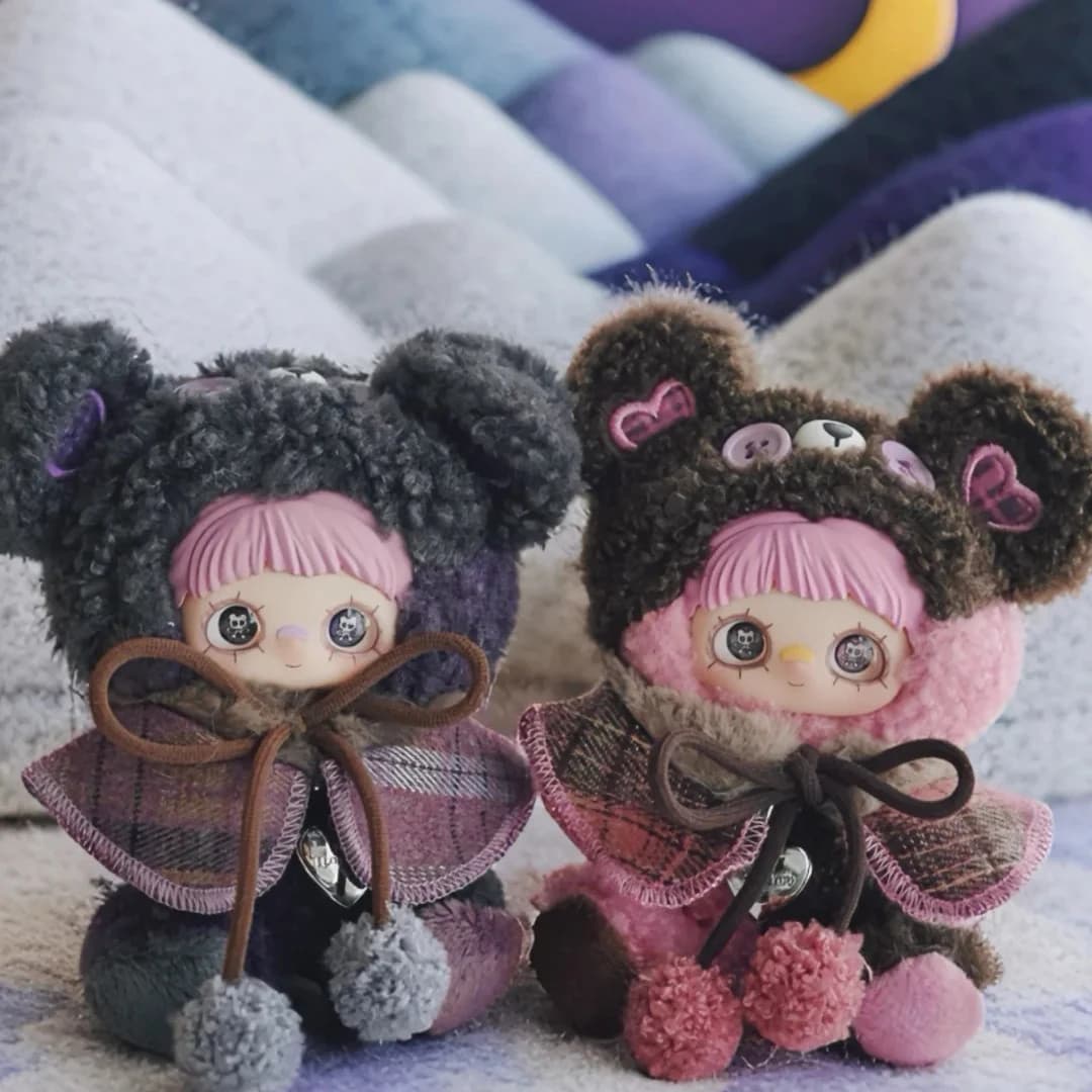 Maymei Orso Biscotto Cieco Scatola Peluche Ciondolo Bambola Alla Moda Giocattolo Alla Moda per Ragazze Regalo Di Compleanno Morbido Peluche Da Collezione