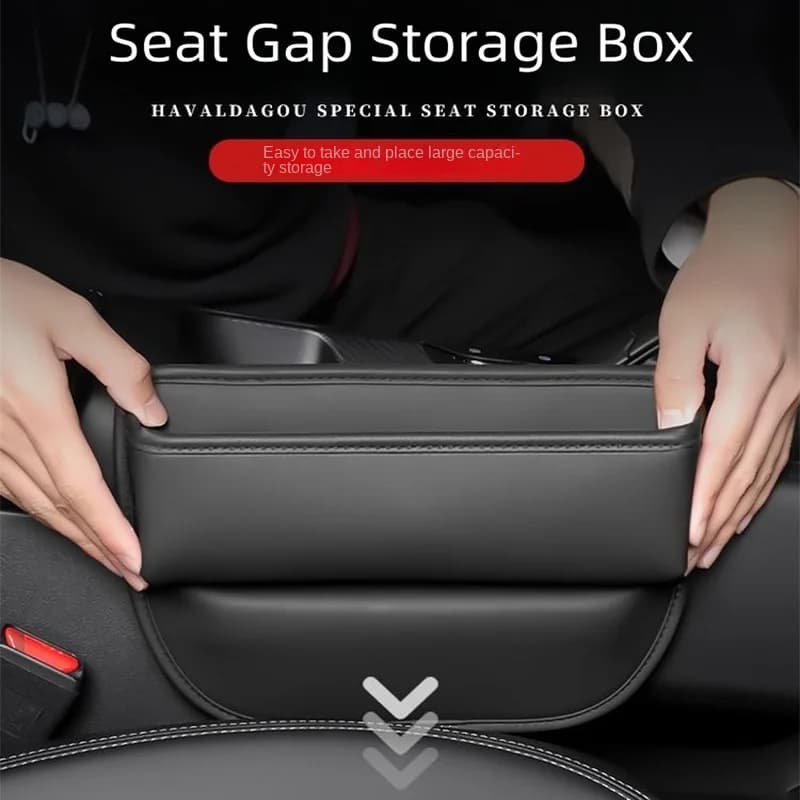 Per Hyundai Sonata DN8 Palisade LX2 2019 ~ 2023 Seggiolino Auto Gap Scatola di Immagazzinaggio Articoli Vari Riordino Vassoio Organizzatore Portatile Caso Accessori