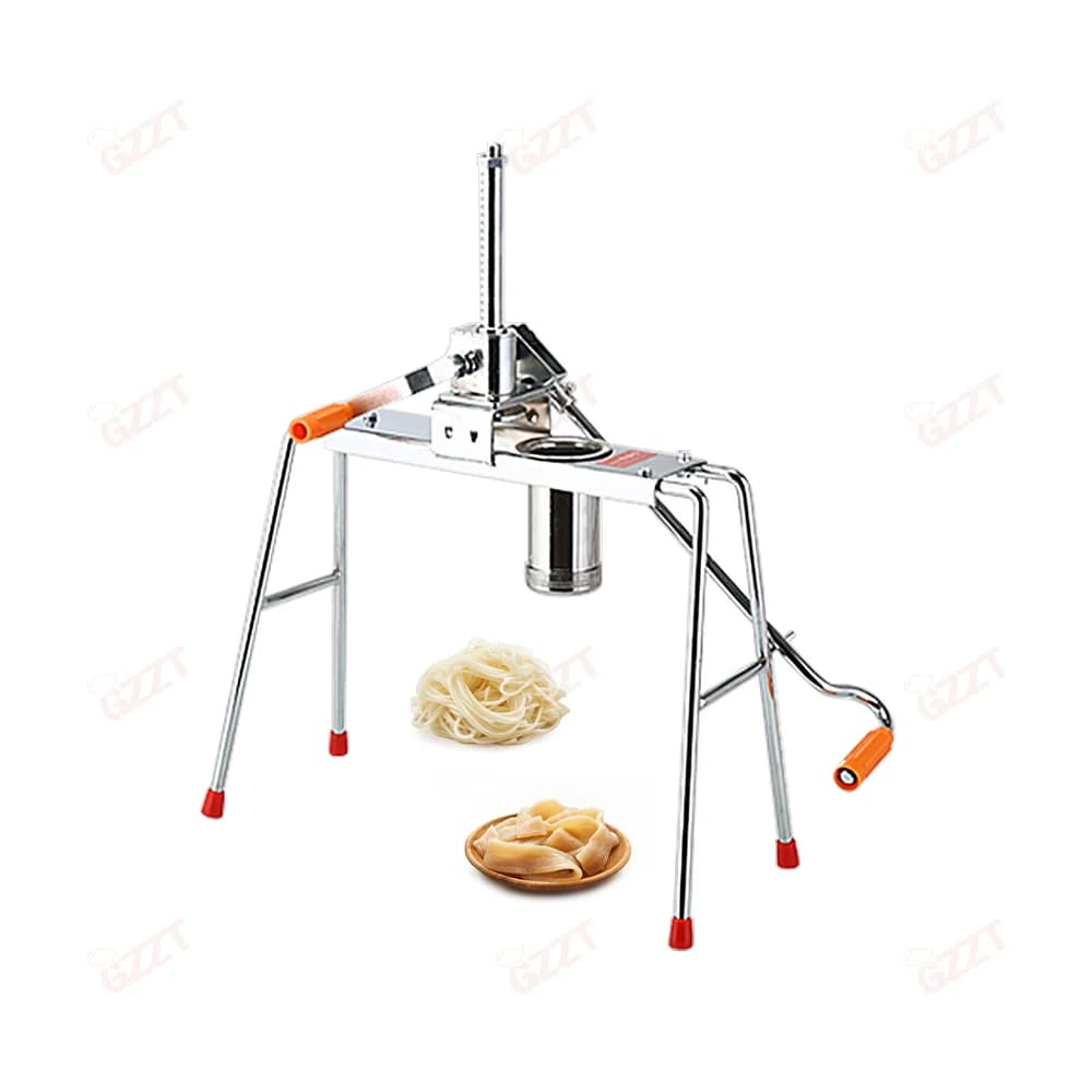 Macchina per la produzione di pasta manuale per noodle Macchina per la produzione di pasta fresca Macchina per la produzione di pasta istantanea per ristorante con 9 stampi