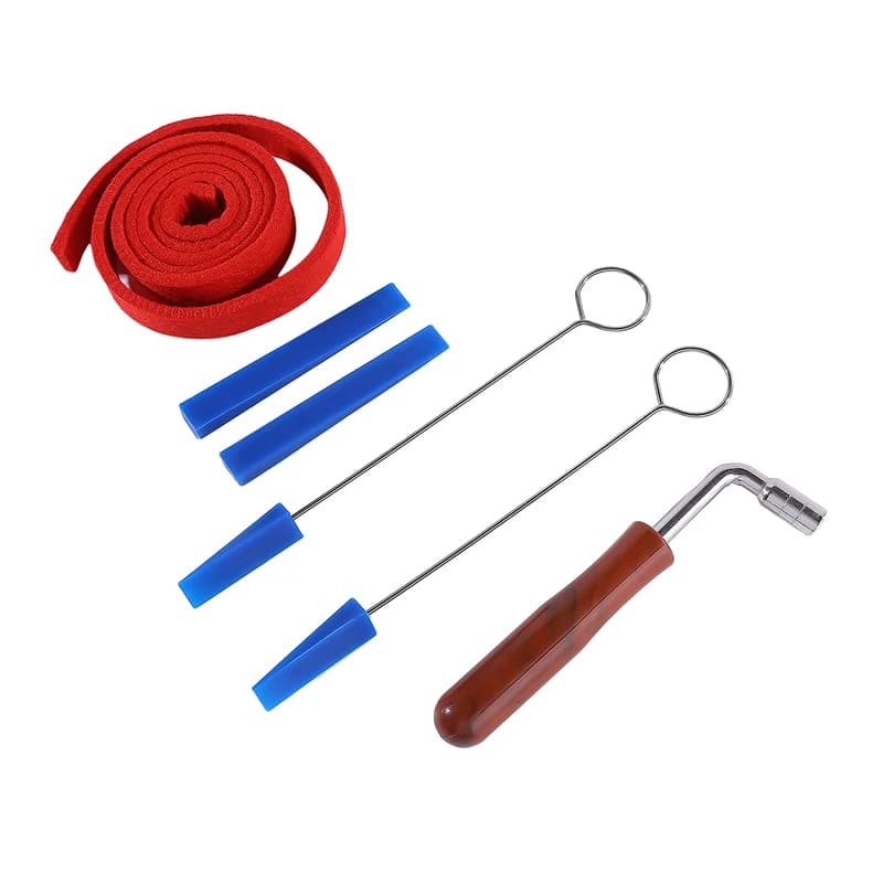 Professionale Portatile Leva Giuggiola Pianoforte Accordatore Mute Kit Strumenti E Custodia Pianoforte Tuning Leva Strumenti Kit Mute Martello Fai Da Te Set