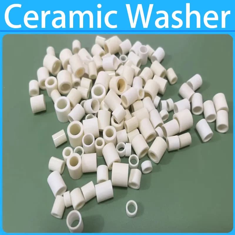 M2 M3 M4 M5 M6 Rondella ceramica Anello distanziatore resistente alle alte temperature Guarnizione tubo ceramico isolante Oring