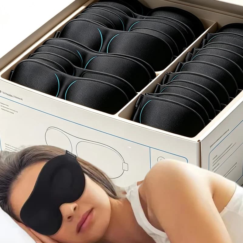 Sleeping Mask Eyepatch Blindfold Light Travel Eye Mask for 3D Sleeping Mask Slaapmasker Night Sleep Patch Portable Eyemask Pad