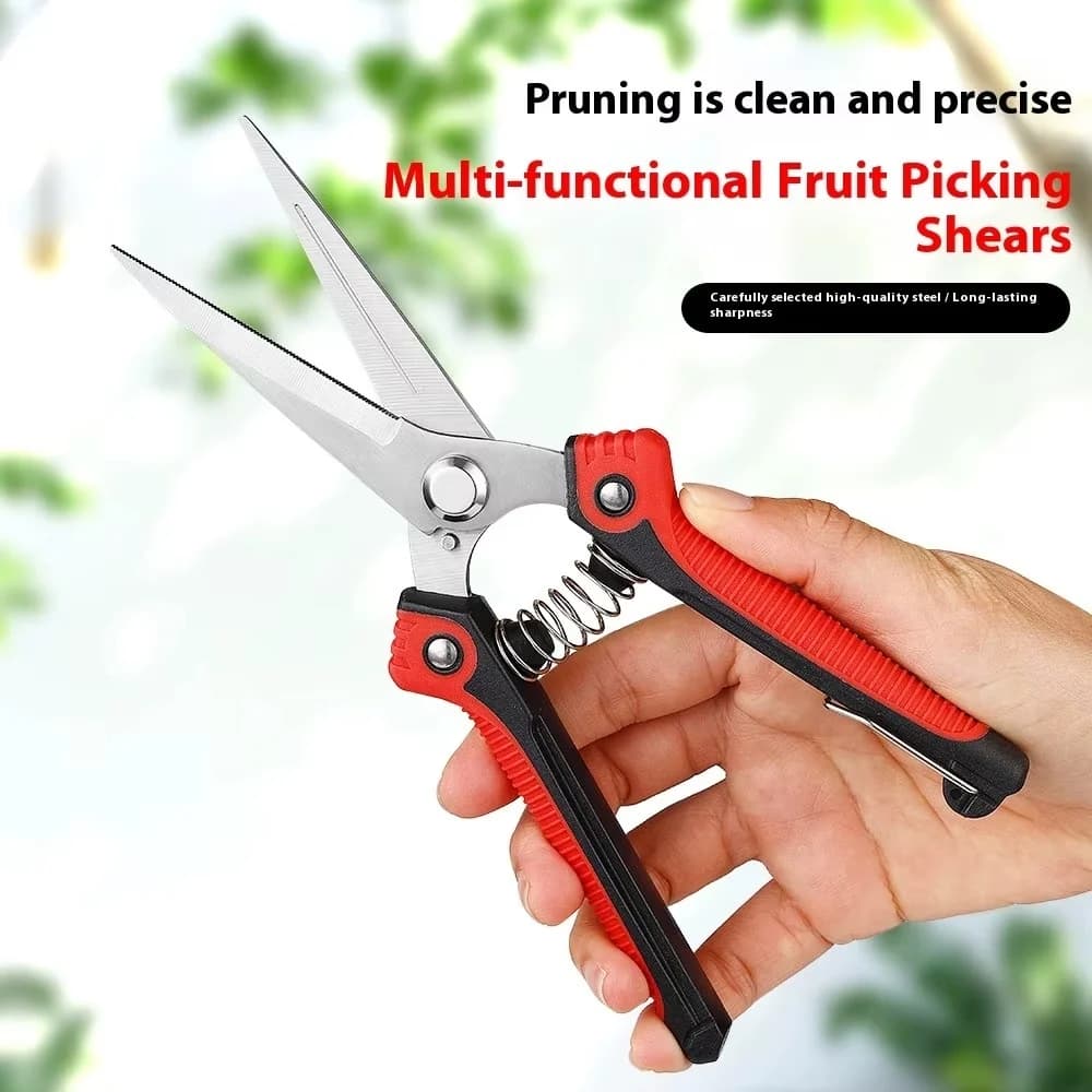 Stainless Steel Power Drills with Anti-slip Grip, Sharp Blades for Home Gardening and Fruit Tree Potting