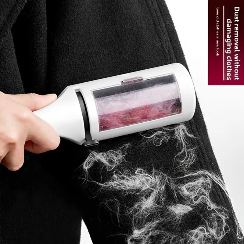 High-efficiency Electrostatic Dusting Brush, Reusable Electrostatic Lint Dry Cleaning Brush, Ergonomically Designed for Easy