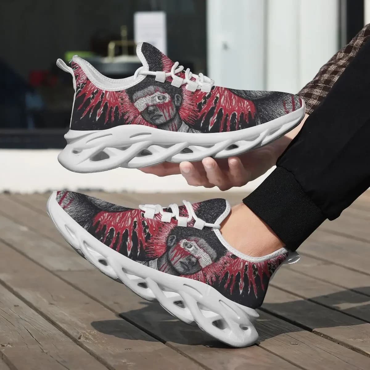 Nuove Scarpe da Corsa per Uomo, Traspiranti, per Sport all'Aperto, Sneakers Leggere e Comode, Chaussures