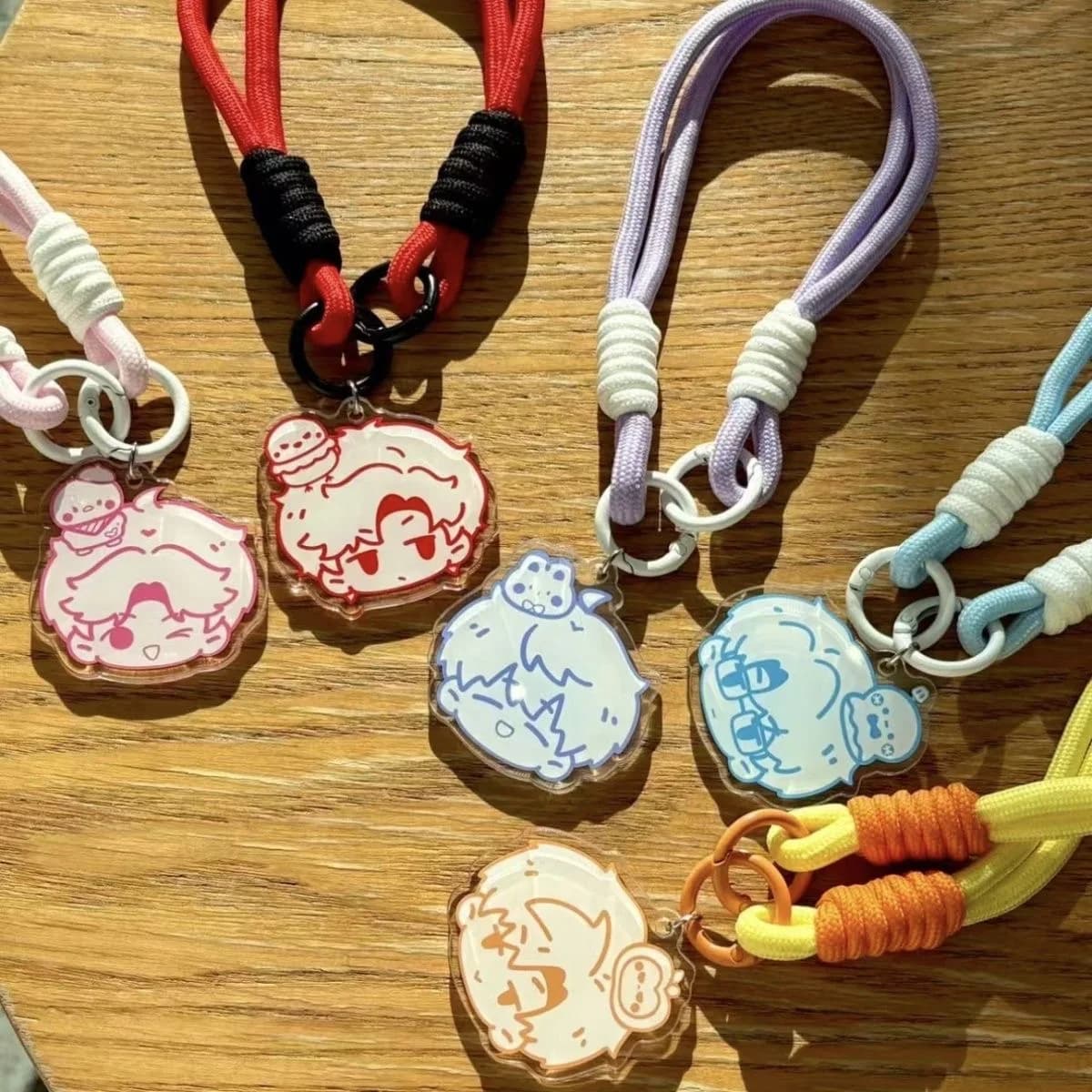 Love and deep space made in the house Caleb Sylus Rafayel Xavier Zayne Acrylic All characters Keychain backpack Small universal pendant
