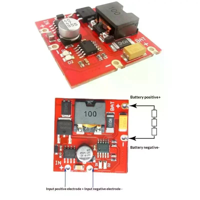 12V Charge Management Solar Lithium Battery series 3 from 18 V Solar Controller MPPT CN3722