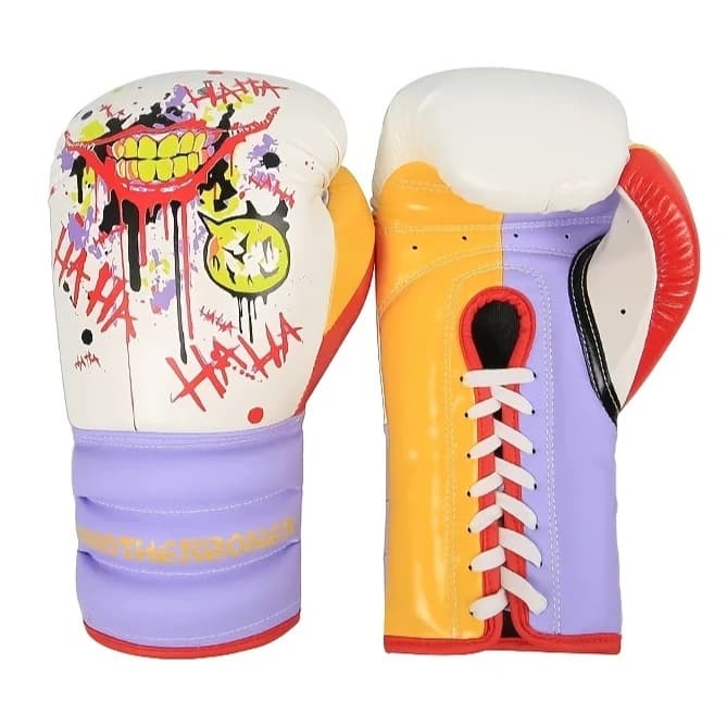 Adjustable Boxing Gloves with Cordino, Premium PU with Multilayer Composite Lining, for Gym and Home Training